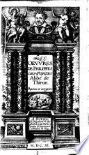 Les Oeuvres De Philippes Des-Portes Abbé de Thiron