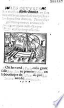 Les Oeuvres feu maistre Alain Chartier ... Nouuellement imprimees reueues et corrigiees ...