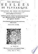 Les oeuvres morales