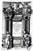 Les oevvres de Pierre de Ronsard, gentilhomme vandosmois prince des poetes françois