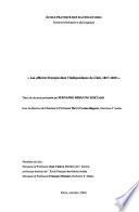 Les officiers français dans l'indépendance du Chili 1817-1830