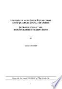 Les oiseaux du pléistocène de Corse et de quelques localités sardes