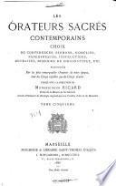 Les orateurs sacrés contemporains