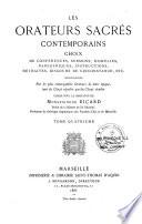 Les orateurs sacrés contemporains