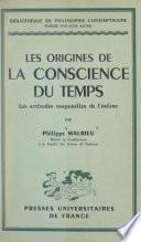 Les origines de la conscience du temps