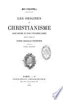 Les origines du Christianisme