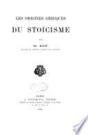 Les origines grecques du stoïcisme