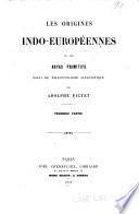 Les Origines indo-européennes v. 1 1859