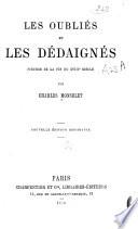Les oubliés et les dédaignés