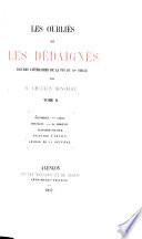 Les oubliés et les dédaignés