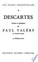Les pages immortelles de Descartes