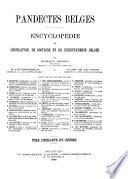 Les Pandectes belges