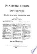 Les Pandectes belges
