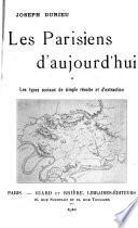 Les Parisiens d'aujourd'hui