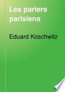 Les parlers parisiens