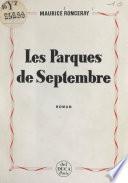 Les Parques de septembre