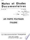Les partis politiques italiens