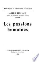 Les passions humaines