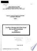 Les pays africains de la Zone Franc face au défi économique de la mondialisation