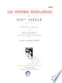 Les peintres néerlandais du XIXe siècle