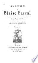 Les pensées de Blaise Pascal