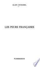 Les peurs françaises