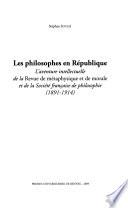 Les philosophes en République