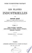 Les plantes industrielles