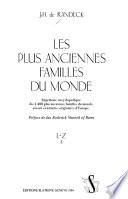Les plus anciennes familles du monde