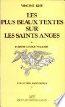 Les plus beaux textes sur les saints anges