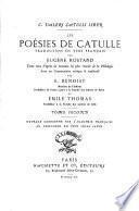 Les poésies de Catulle