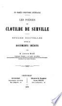 Les poésies de Clotilde de Surville