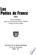 Les poètes de France