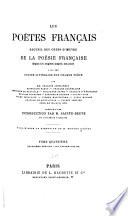 Les poëtes franc̜ais