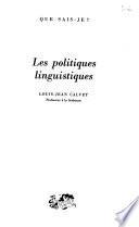 Les politiques linguistiques