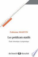 Les prédicats statifs