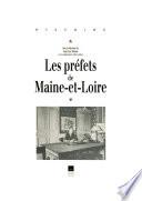 Les préfets de Maine-et-Loire