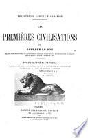 Les premières civilisations