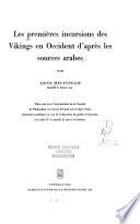 Les premières incursions des Vikings en Occident d'après les sources arabes