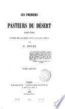 Les premiers pasteurs du désert, 1685-1700
