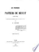 Les premiers pasteurs du désert
