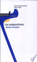 Les prépositions