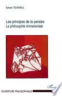 Les principes de la pensée