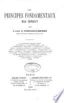 Les principes fondamentaux du droit