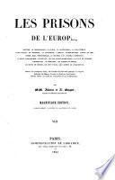 Les prisons de l'Europe