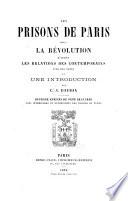 Les prisons de Paris sous la Révolution