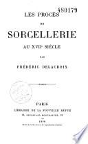 Les procès de sorcellerie au XVIIe siècle