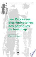 Les Processus discriminatoires des politiques du handicap