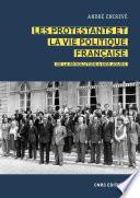 Les protestants et la vie politique française. De la révolution à nos jours