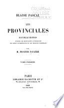 Les provinciales